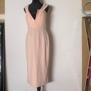 Long Light pink dress  for women